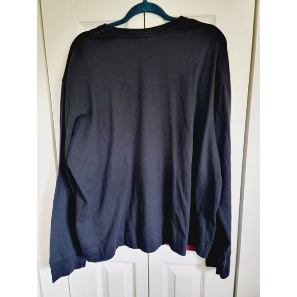 Harley Davidson 2X Men's Sweatshirt 2XL Black Pullover Long Sleeve Embroidered - Picture 2 of 5